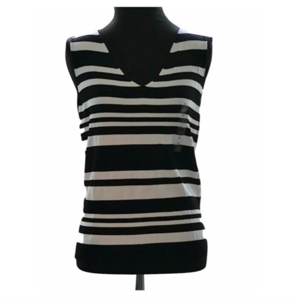 NWT Worthington Striped Knit Tank